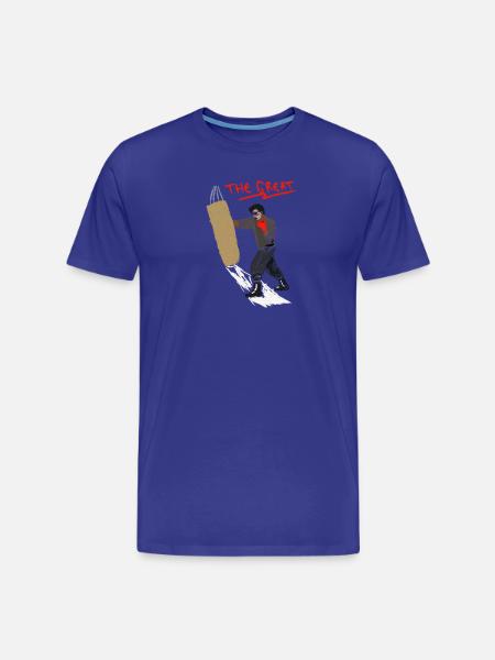 La grande boxe - T-shirt bio Premium Homme - bleu roi