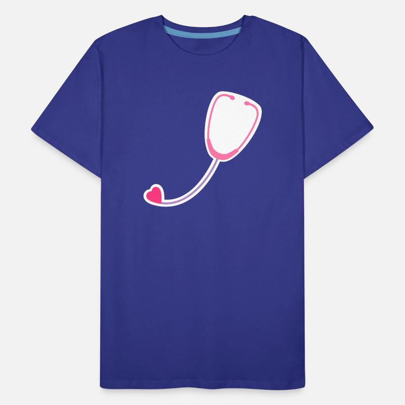 Stéthoscope coloré T-shirt bio Premium Homme