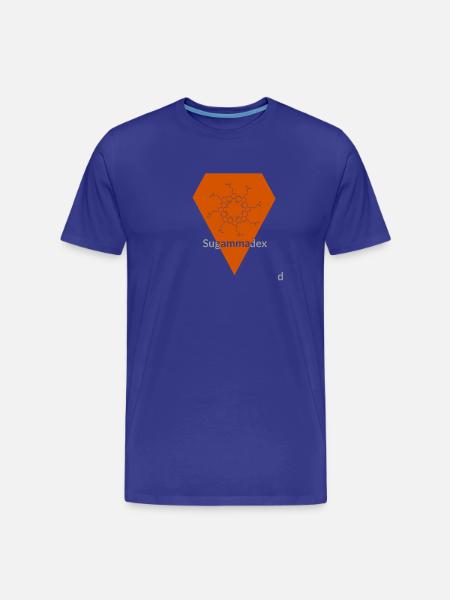 Sugammadex - T-shirt bio Premium Homme - bleu roi