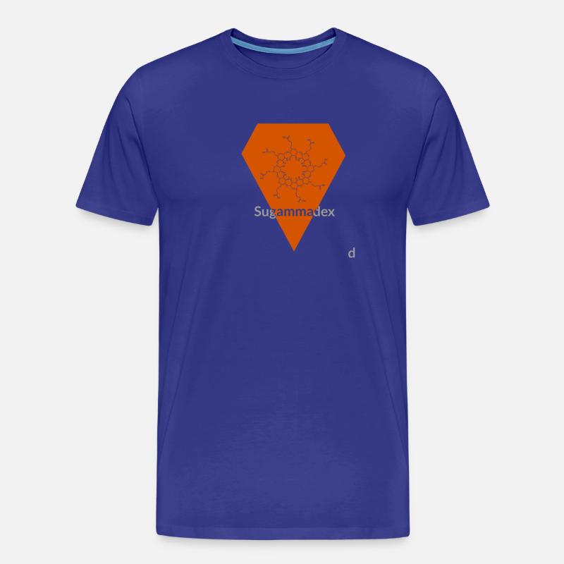 Sugammadex - Männer Premium Bio T-Shirt - Königsblau