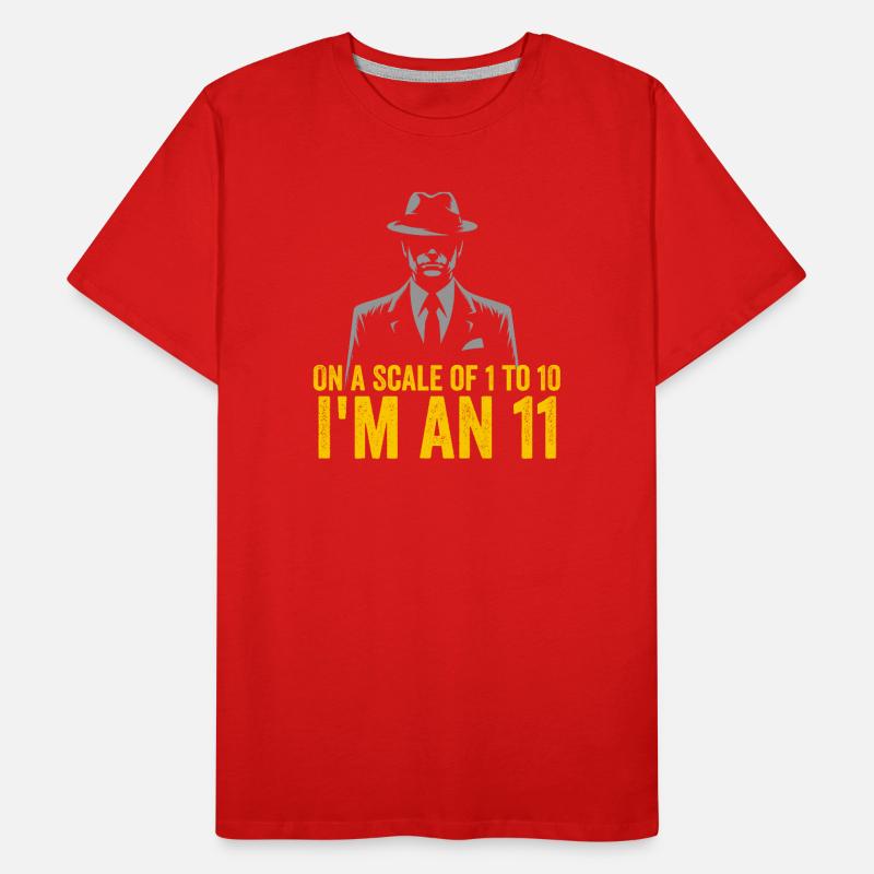 Ich bin eine 11 – Noir Detektiv Männer Premium Bio T-Shirt