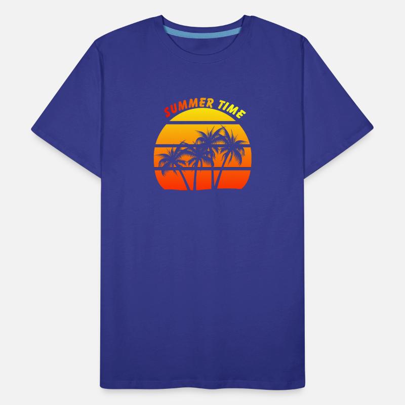 Summer time T-shirt bio Premium Homme