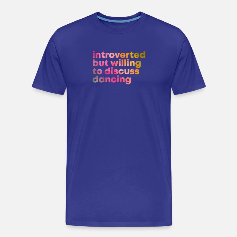 Tänzer - Männer Premium Bio T-Shirt - Königsblau