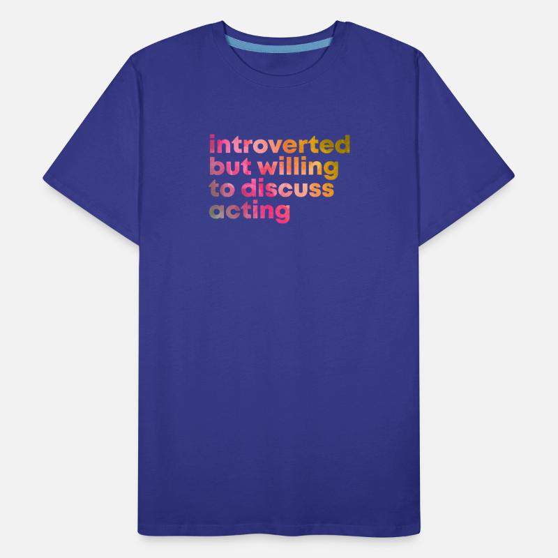 actrice T-shirt bio Premium Homme