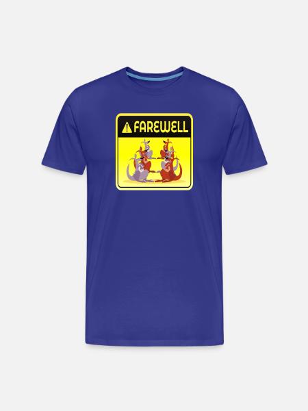 FAREWELL TEAM GROUP - Men's Premium Organic T-Shirt - royal blue