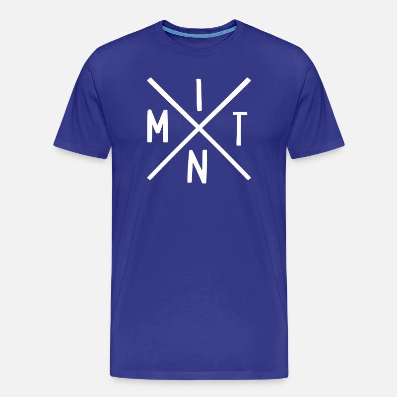 MINT - Männer Premium Bio T-Shirt - Königsblau