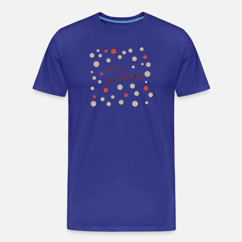 Kölle am Rhing - Männer Premium Bio T-Shirt - Königsblau