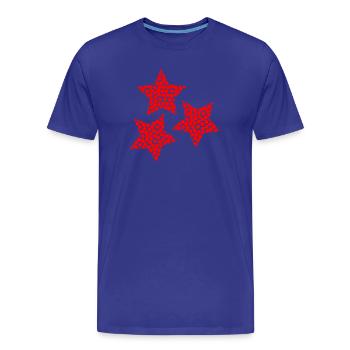 HAPPY NEW YEAR. NEW YEAR'S EVE. NEW YEAR - Men's Premium Organic T-Shirt - royal blue - Front - Damien (186cm)