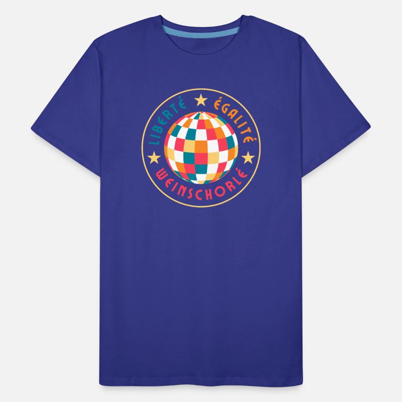 Liberté Egalité Wine Spritzer T-shirt bio Premium Homme