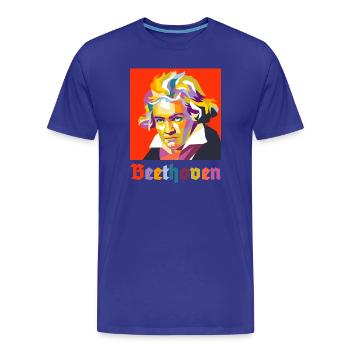Beethoven 2 - T-shirt bio Premium Homme - bleu roi - Devant - Damien (186cm)