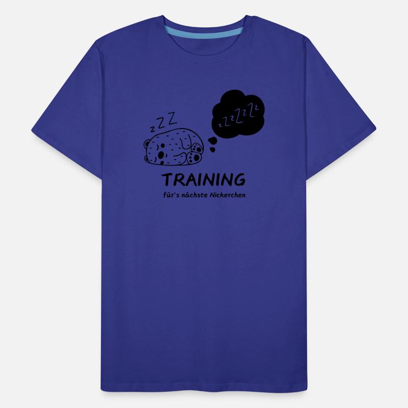 Training for naps Men's Premium Organic T-Shirt