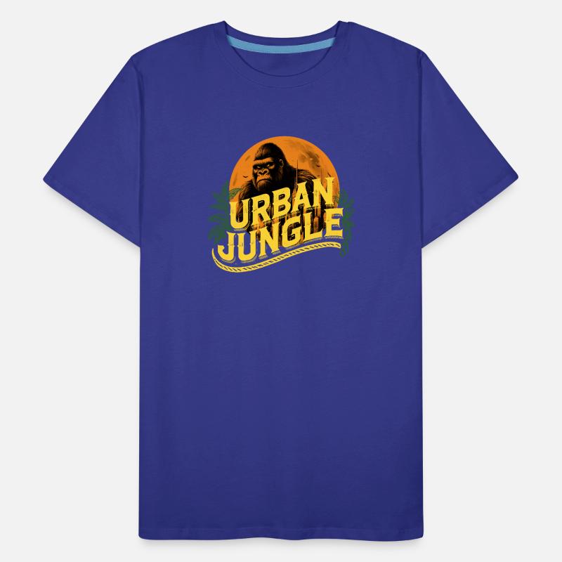 Urban Jungle Logo Couleur T-shirt bio Premium Homme