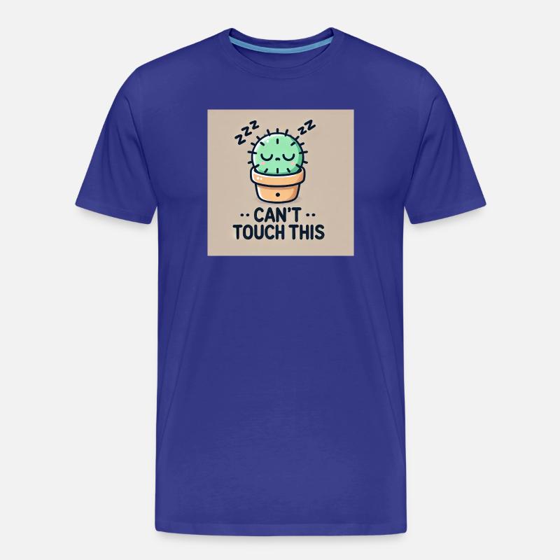 Can’t Touch This - Männer Premium Bio T-Shirt - Königsblau