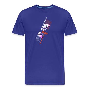 Universe Games Fusion Controller - Männer Premium Bio T-Shirt - Königsblau - Vorne - Damien (186cm)