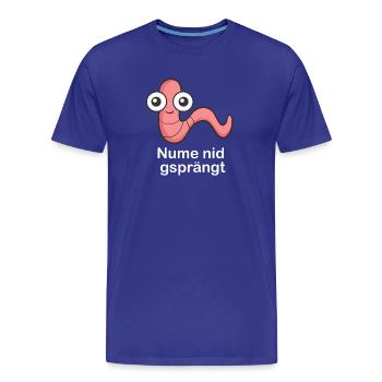 Nume nid gsprängt - T-shirt bio Premium Homme - bleu roi - Devant - Damien (186cm)