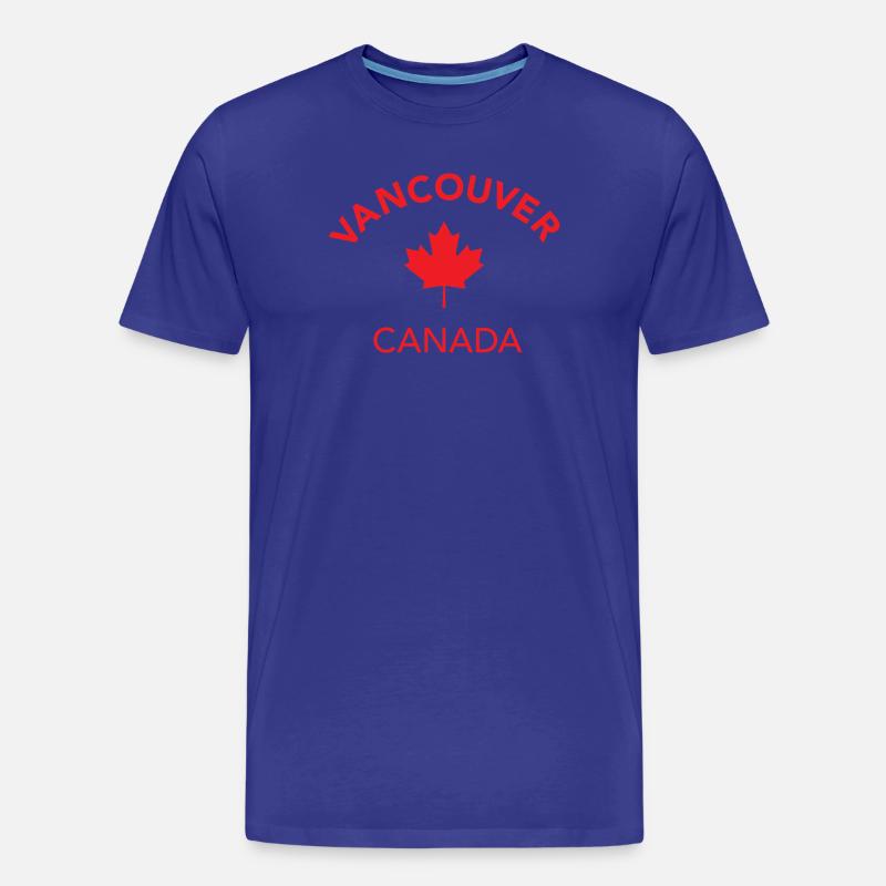 VANCOUVER CANADA - Männer Premium Bio T-Shirt - Königsblau