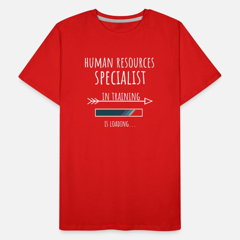 Human Resources Specialist in Training Profession Men's Premium Organic T-Shirt