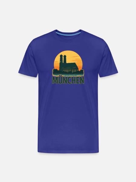Munich - Men's Premium Organic T-Shirt - royal blue