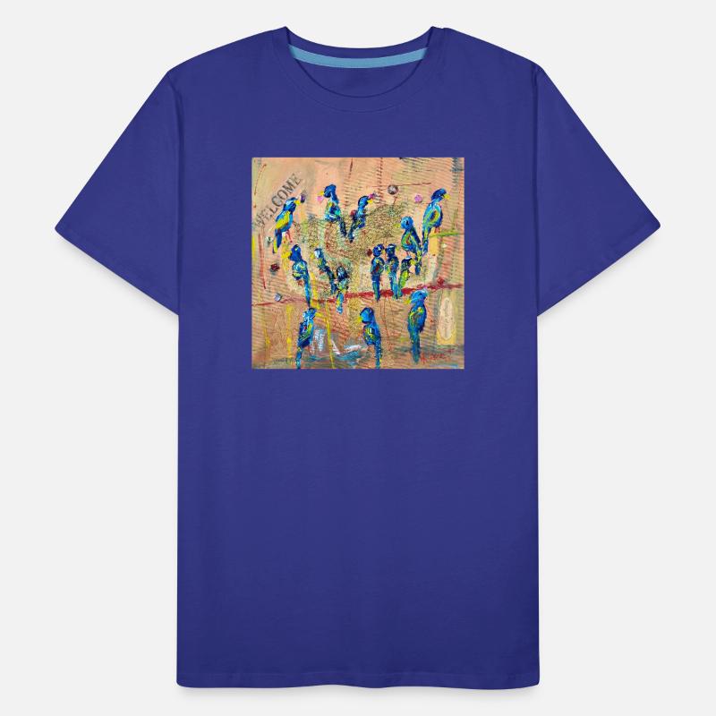 Perroquets T-shirt bio Premium Homme