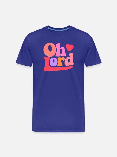 Seigneur - T-shirt bio Premium Homme - bleu roi