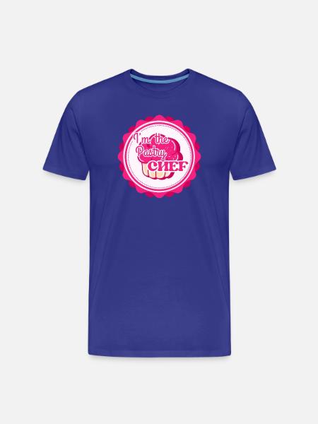I M THE PASTRY CHEF - Men's Premium Organic T-Shirt - royal blue