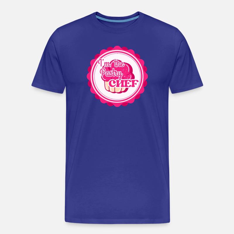 ICH BIN DER KONDITOR - Männer Premium Bio T-Shirt - Königsblau