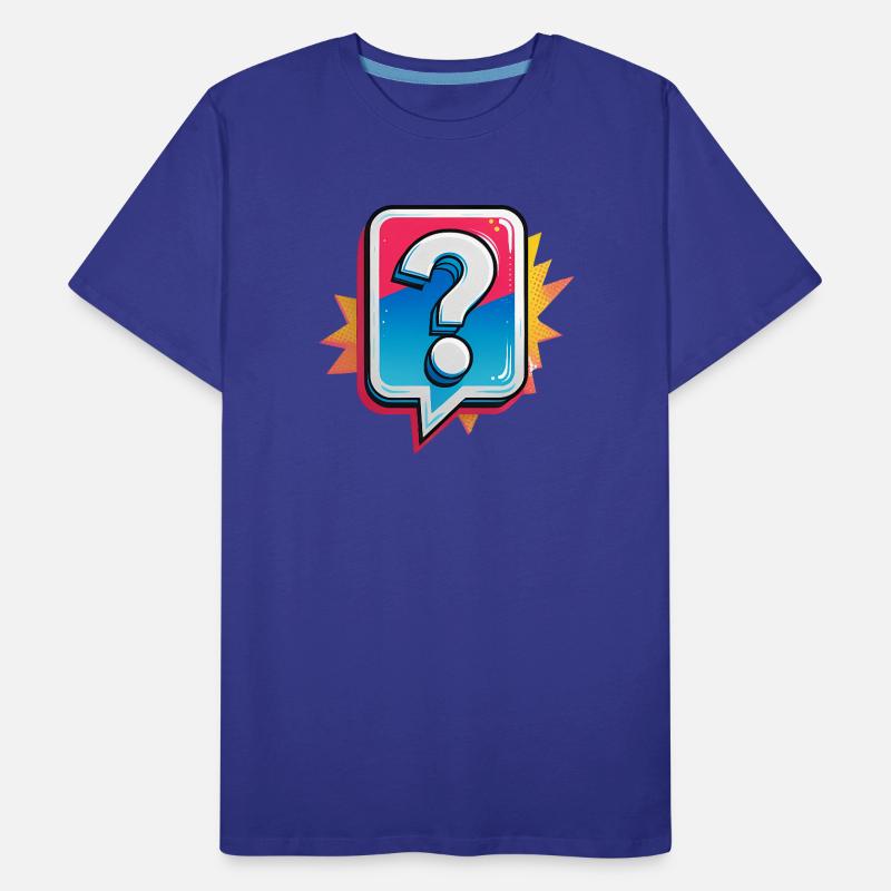 Question mark Men's Premium Organic T-Shirt