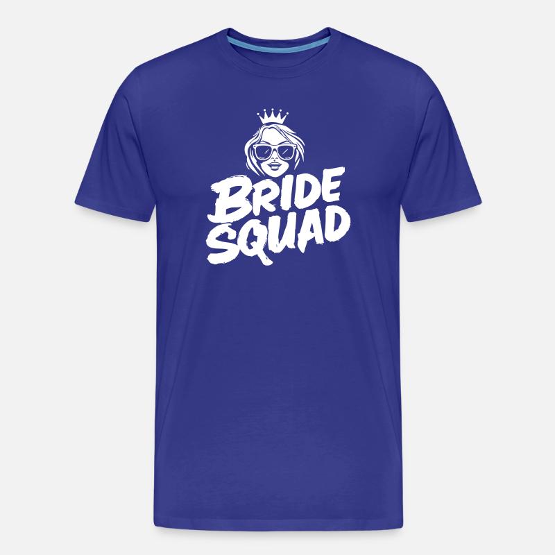 Braut „Bride Squad“-Design - Männer Premium Bio T-Shirt - Königsblau