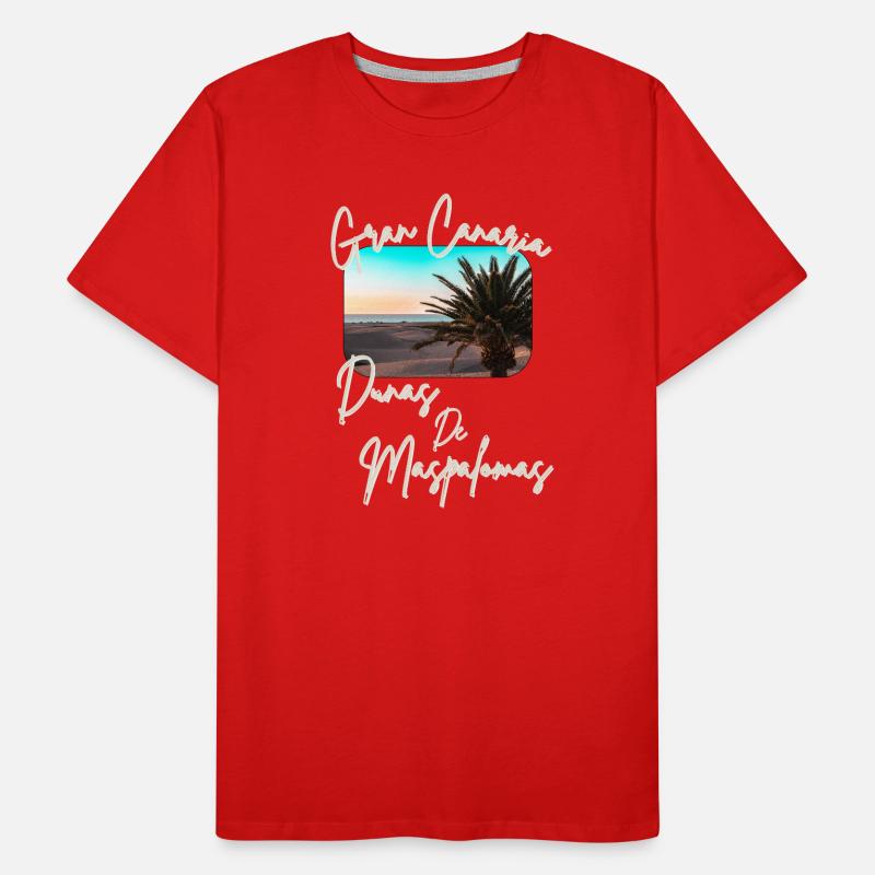 Dunas de Maspalomas – Gran Canaria’s Männer Premium Bio T-Shirt