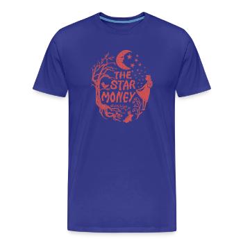 Sterntaler Märchen Vintage Retro - Männer Premium Bio T-Shirt - Königsblau - Vorne - Damien (186cm)