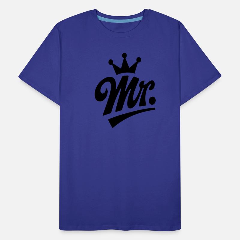 Mr. & Krone, customizable Men's Premium Organic T-Shirt