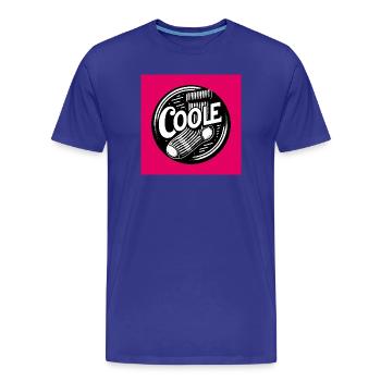 Chaussettes cool et dicton drôle - T-shirt bio Premium Homme - bleu roi - Devant - Damien (186cm)