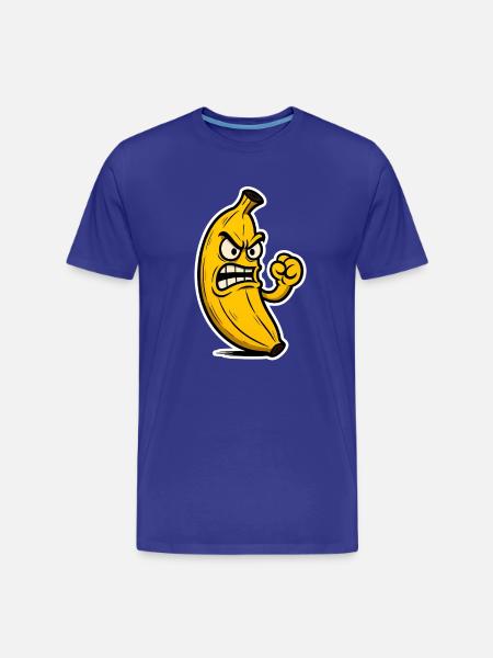 Bad Banana Vibes - Men's Premium Organic T-Shirt - royal blue