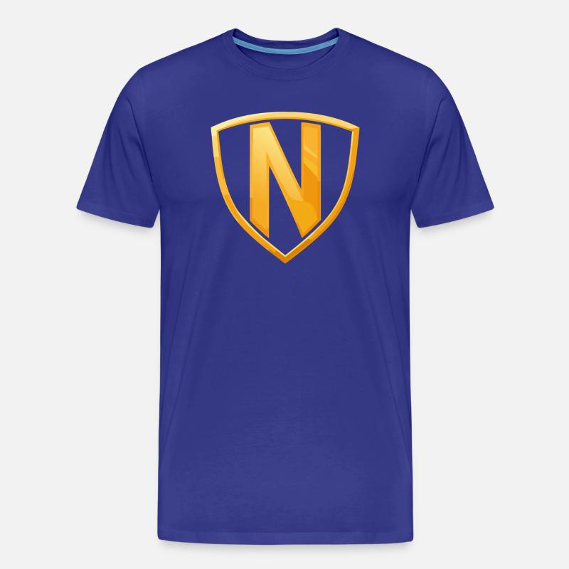 NERDY forever - NERDY HERO - Männer Premium Bio T-Shirt - Königsblau