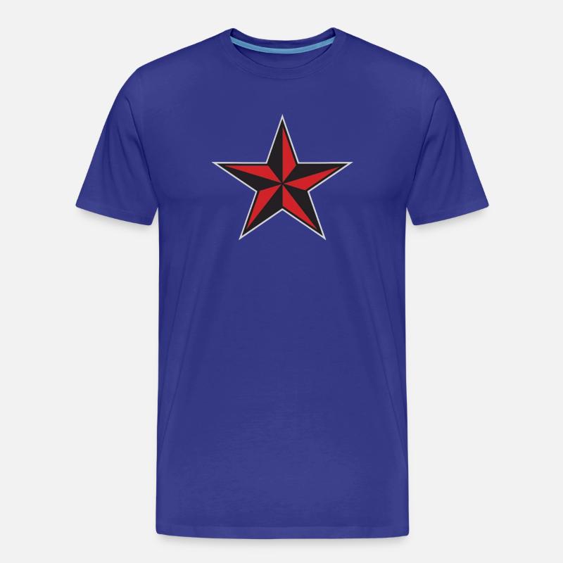 Seestern - Männer Premium Bio T-Shirt - Königsblau