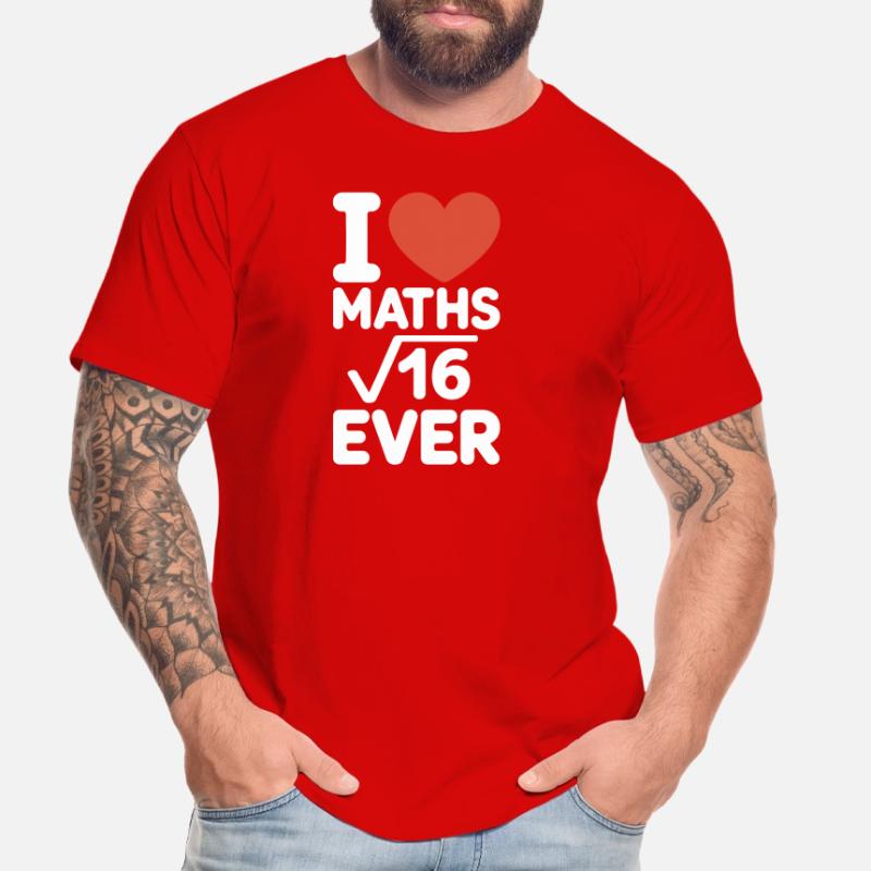 Math J’adore les maths Maths Nerd Professeur de mathématiques T-shirt bio Premium Homme