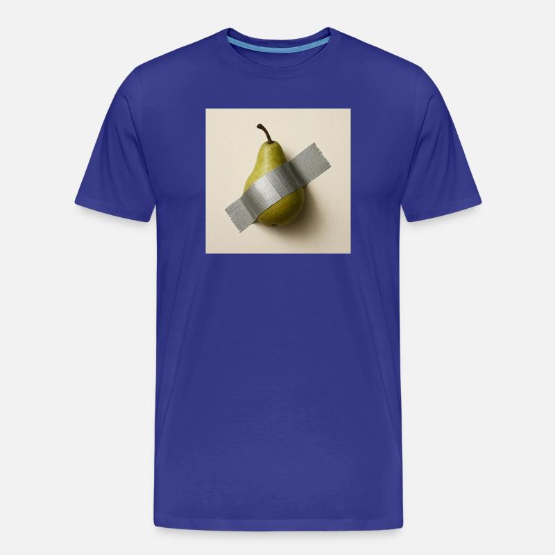 Abstrakte Birne Metaphorisches Kunstwerk - Männer Premium Bio T-Shirt - Königsblau