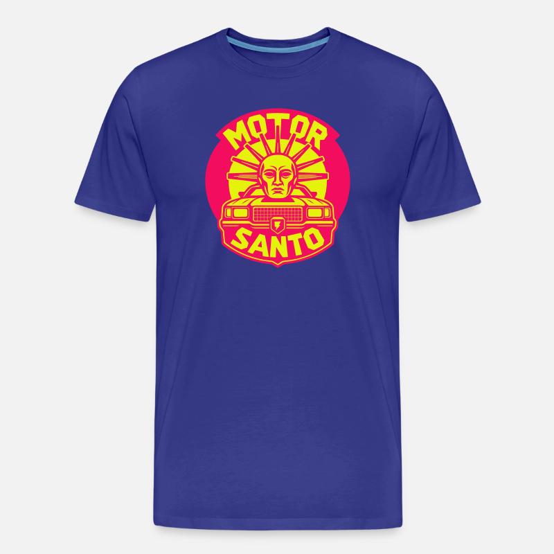 Motor Santo: Phonk-Master - Männer Premium Bio T-Shirt - Königsblau