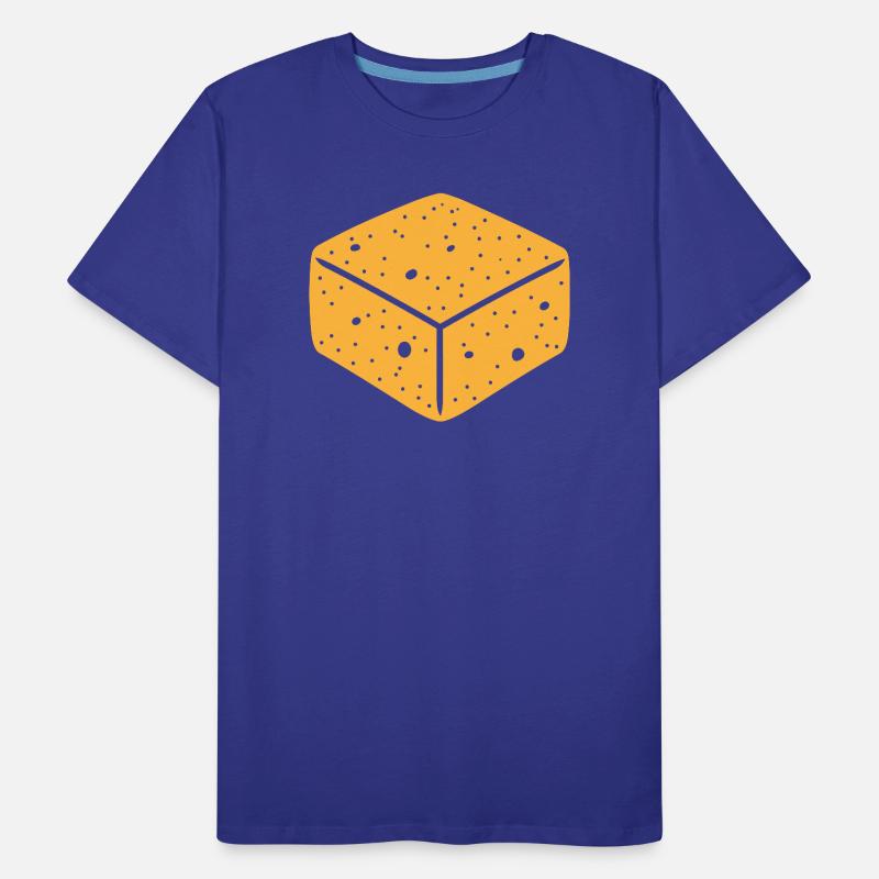 Sponge Effervescent Gum Pattern Men's Premium Organic T-Shirt