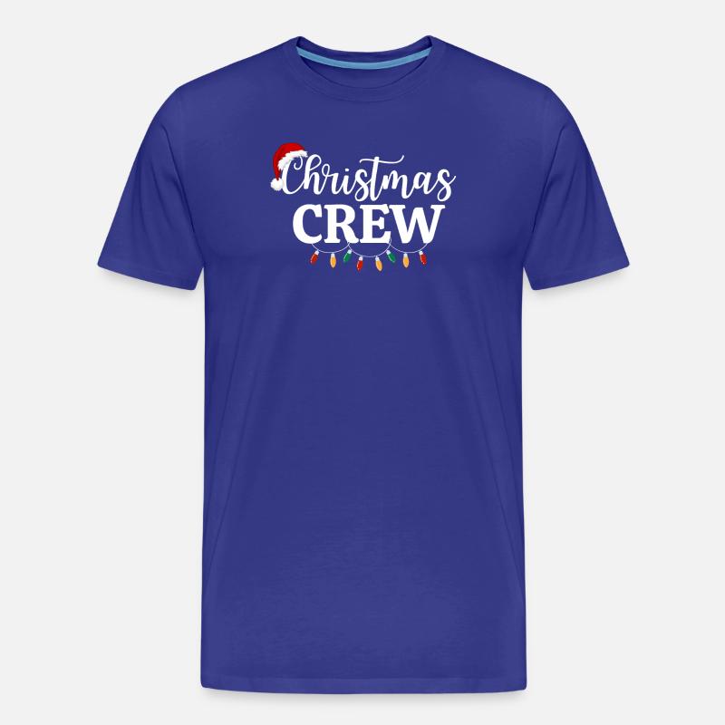 WEIHNACHTSCREW - Männer Premium Bio T-Shirt - Königsblau