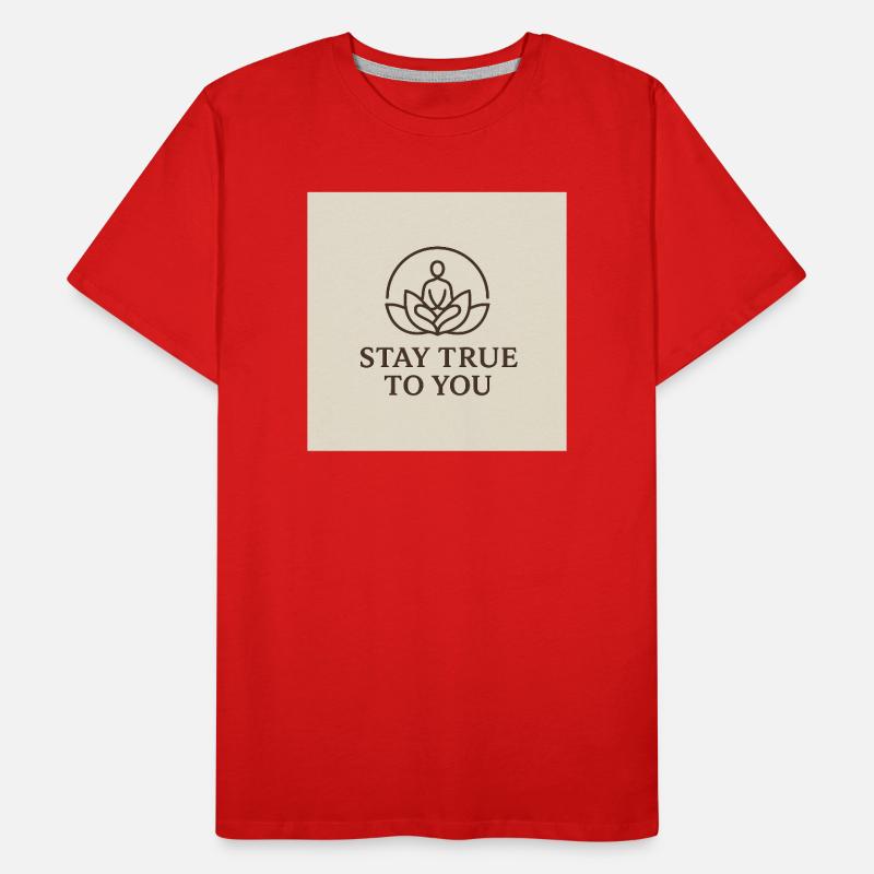 Pleine conscience et équilibre intérieur T-shirt bio Premium Homme