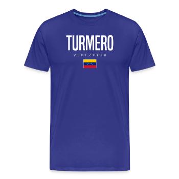 Turmero Venezuela - Männer Premium Bio T-Shirt - Königsblau - Vorne - Damien (186cm)