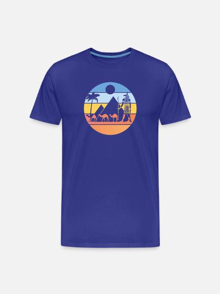anubis - Men's Premium Organic T-Shirt - royal blue