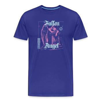 Illustration d'ange céleste - T-shirt bio Premium Homme - bleu roi - Devant - Damien (186cm)