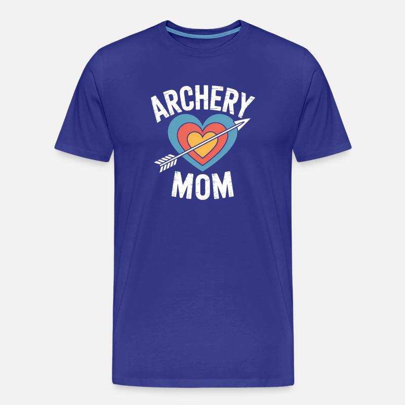 Bogenschießen Spruch Mutter Bogenschießen Geschenk - Männer Premium Bio T-Shirt - Königsblau