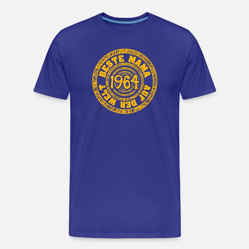 Mutter 1964 - Männer Premium Bio T-Shirt - Königsblau