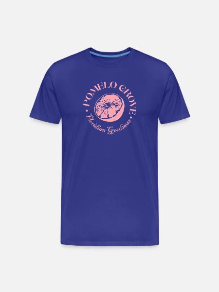 Agrumes roses embrasser Design - T-shirt bio Premium Homme - bleu roi