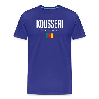 Kousseri Kamerun Kameruner - Männer Premium Bio T-Shirt - Königsblau - Vorne - Damien (186cm)