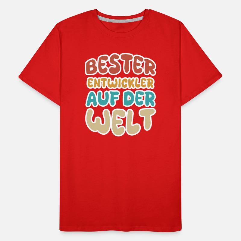 Calling Developer Men's Premium Organic T-Shirt