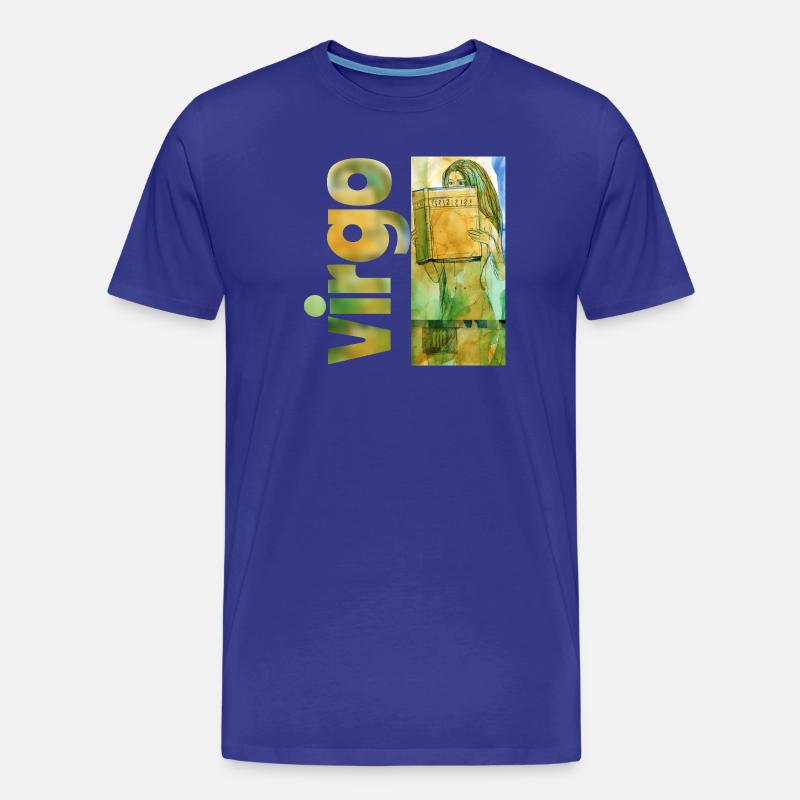 Sternzeichen Jungfrau - Männer Premium Bio T-Shirt - Königsblau